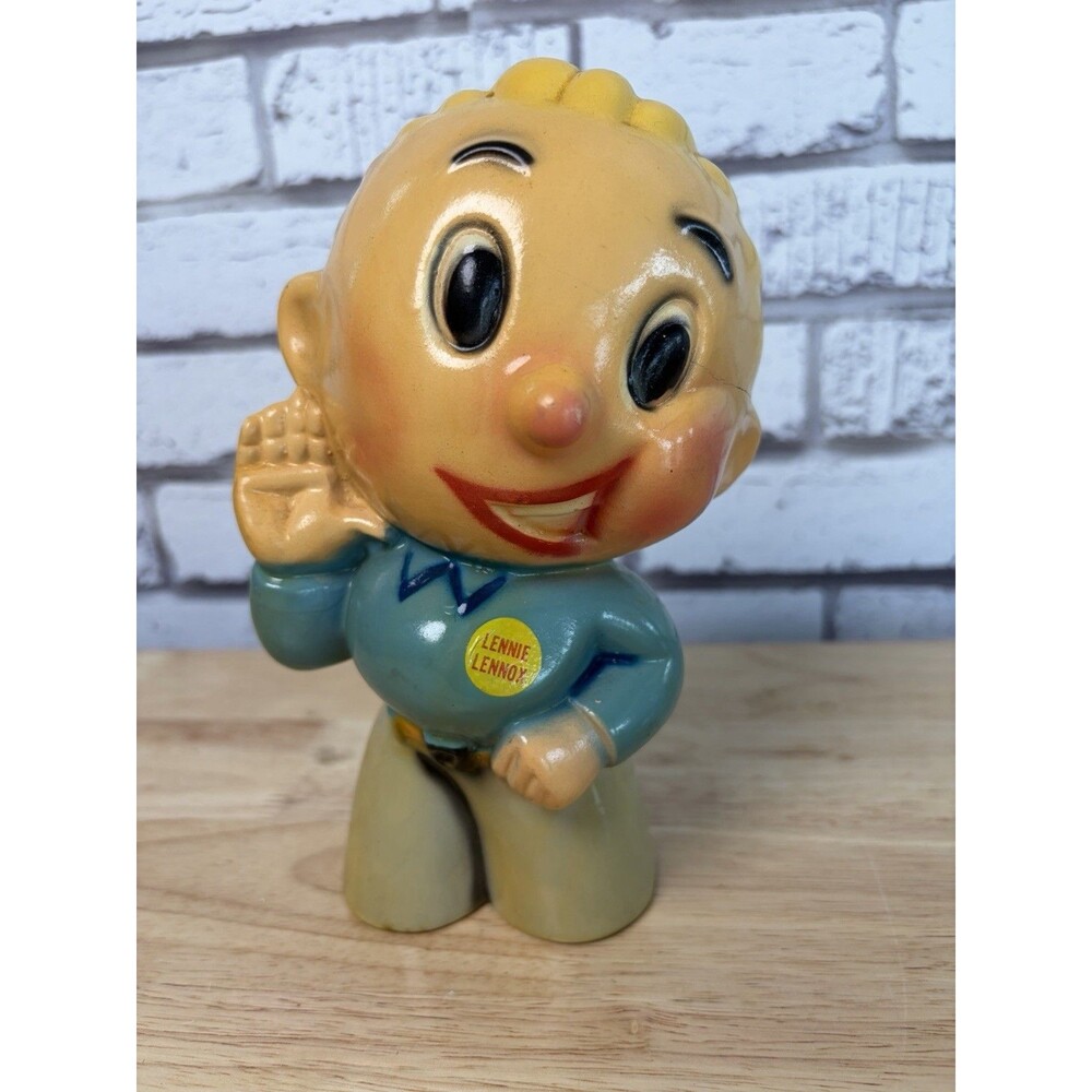 1949 Lennie Lennox 7" Advertising Figure Bank Very Rare